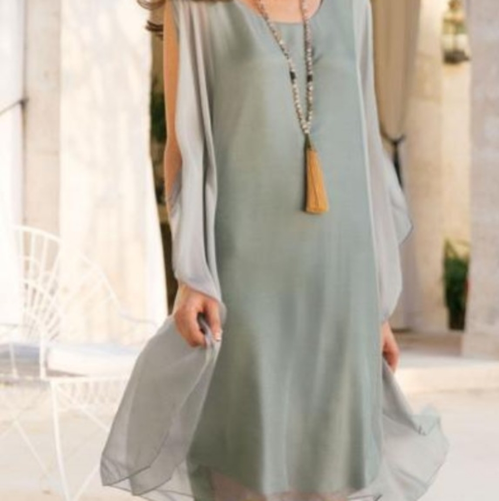 Silk Tribeca dress size large